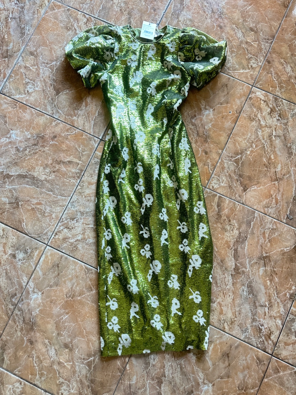 Sister Jane DREAM Èclat Floral Sequin Midi Dress - Picture 5 of 7